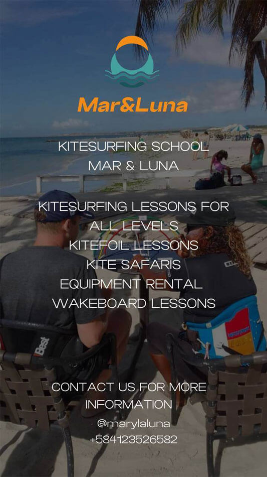 Flyer describing the services offered by Mar&Luna