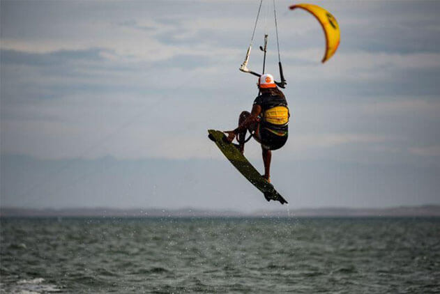 Kiteboarding instructor