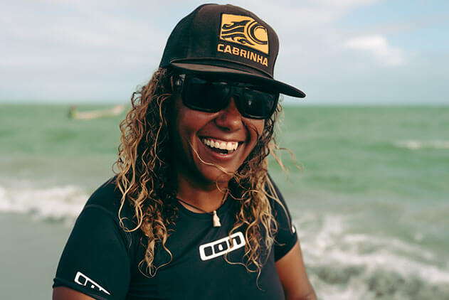 Head Instructor of Mar&Luna Kiteboarding Center smiling